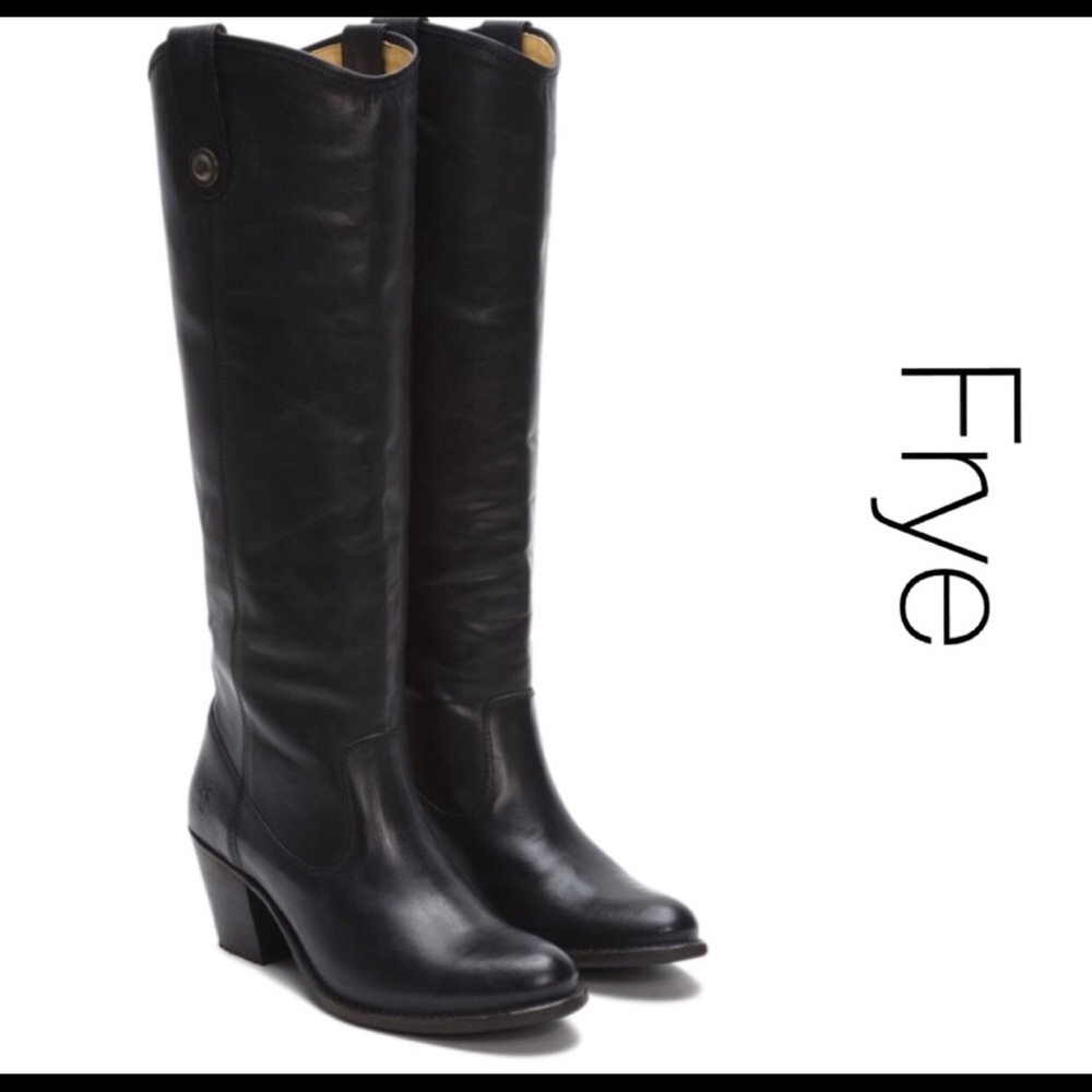 Frye Jackie Button Boots 👢 🖤